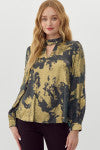 Load image into Gallery viewer, Metallic Blouse
