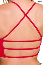 Load image into Gallery viewer, Seamless Ribbed 3-strap &amp; Cross Back Bralettes
