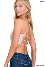 Load image into Gallery viewer, Seamless Ribbed 3-strap &amp; Cross Back Bralettes
