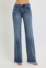 Load image into Gallery viewer, TUMMY CONTROL HIGH RISE LONG STRAIGHT JEANS
