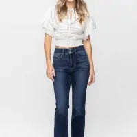 Judy Blue Boot Cut Raw Hem