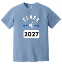 Load image into Gallery viewer, Comfort Colors Class Of 2027 Tshirt
