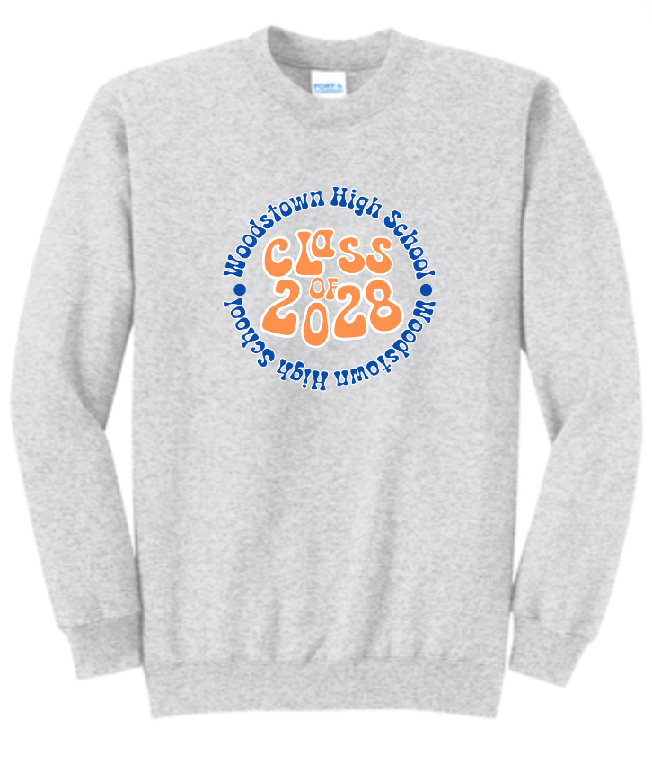 Freshman Class Retro Front Crewnecks