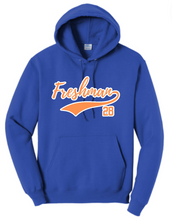 Load image into Gallery viewer, Retro Baseball Freshman Hoodie
