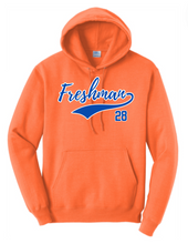 Load image into Gallery viewer, Retro Baseball Freshman Hoodie
