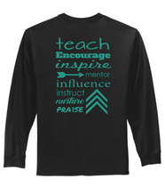 Load image into Gallery viewer, Long Sleeve Essential Tee Teach

