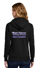 Load image into Gallery viewer, CONFERENCE CHAMPS - Ladies Core Fleece Hoodie
