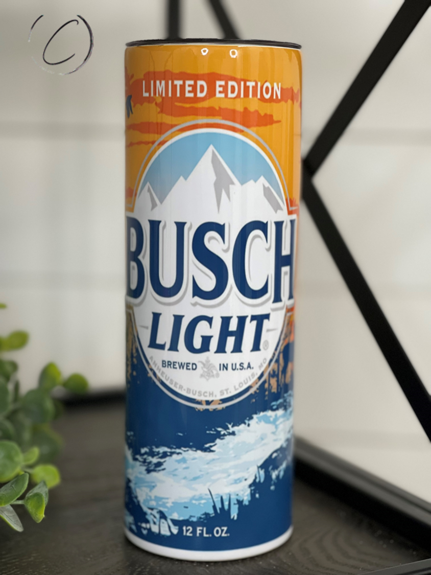 Busch Light Limited Edition 20oz Skinny Tumbler