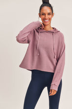 Load image into Gallery viewer, Mineral Wash Jacquard Hoodie Pullover
