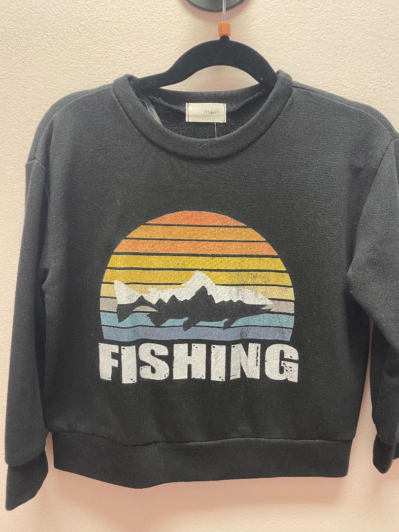 Kids FISHIN Crew Neck