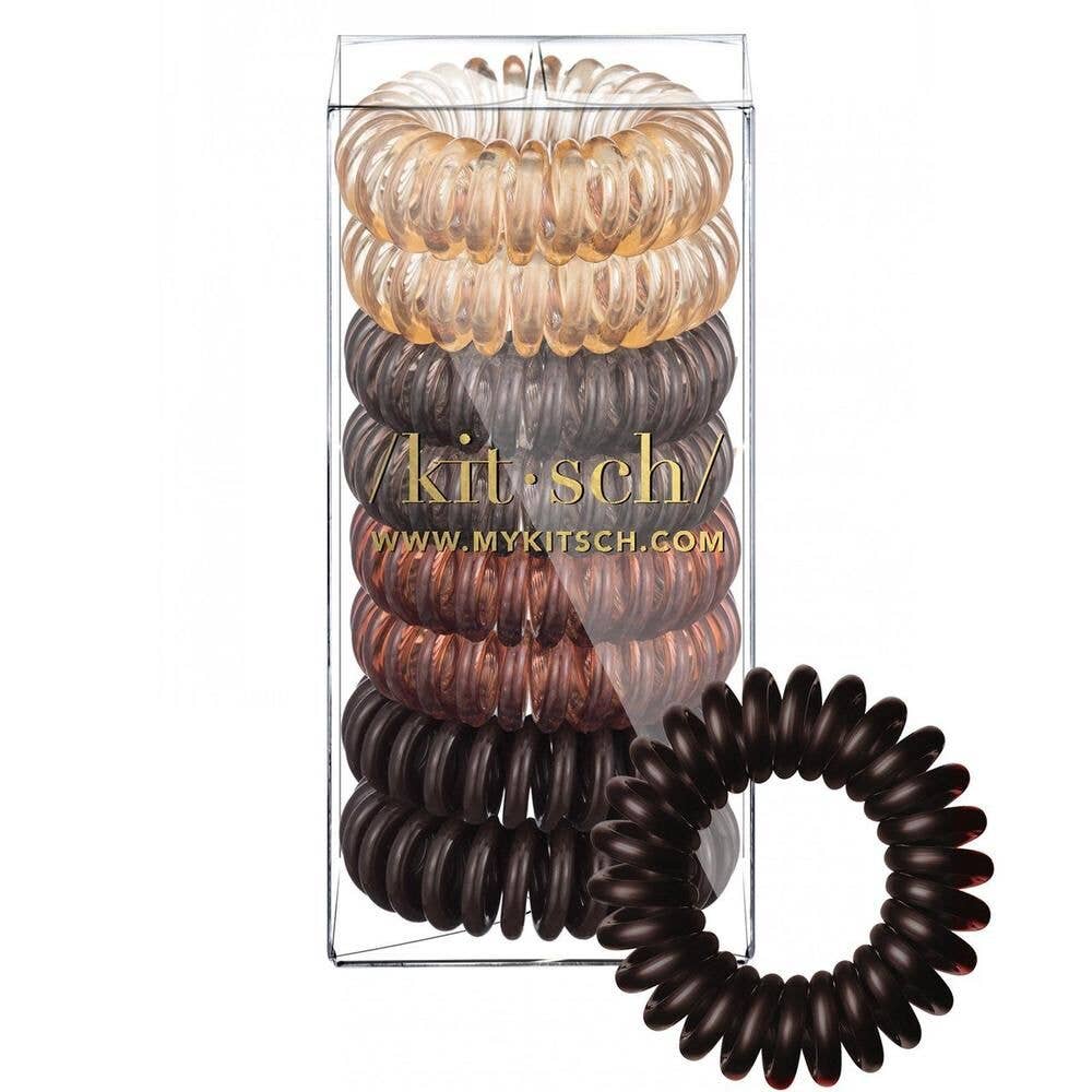 Hair Coils 8pk - Brunette