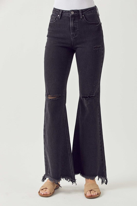 High Rise Flare Jeans