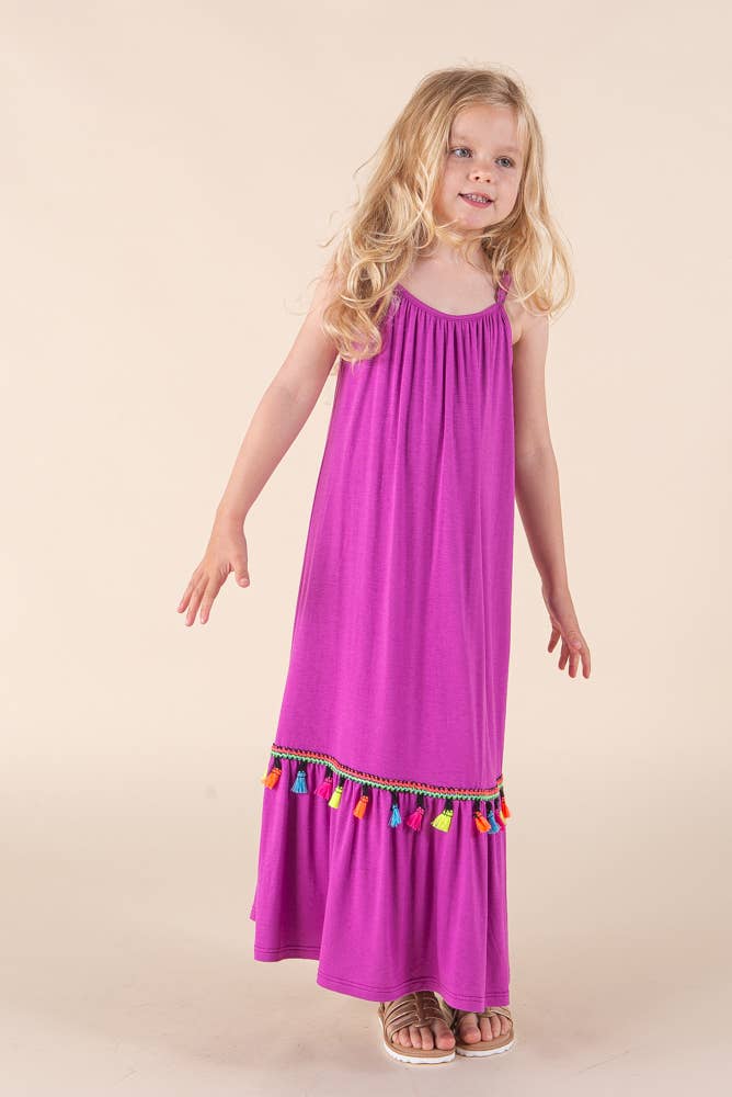 Kids Tassle Maxi Dress