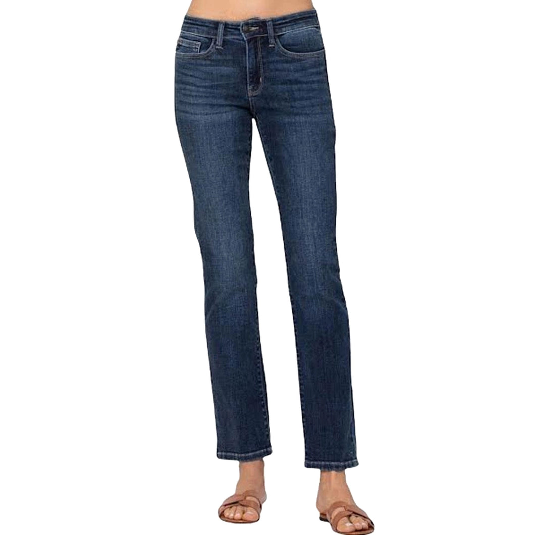 Judy Blue Mid Rise Straight Fit