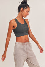 Load image into Gallery viewer, Laser Cut Seamless Sports Bra
