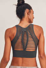 Load image into Gallery viewer, Laser Cut Seamless Sports Bra
