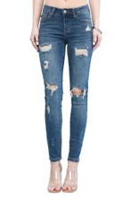 Load image into Gallery viewer, Judy Blue Jeans - Mid-Rise Destroyed Skinny
