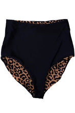 Load image into Gallery viewer, Leopard High Rise Reversible Bottoms
